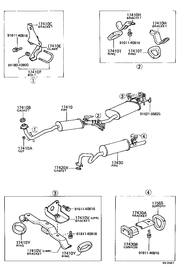 Tubo de escape