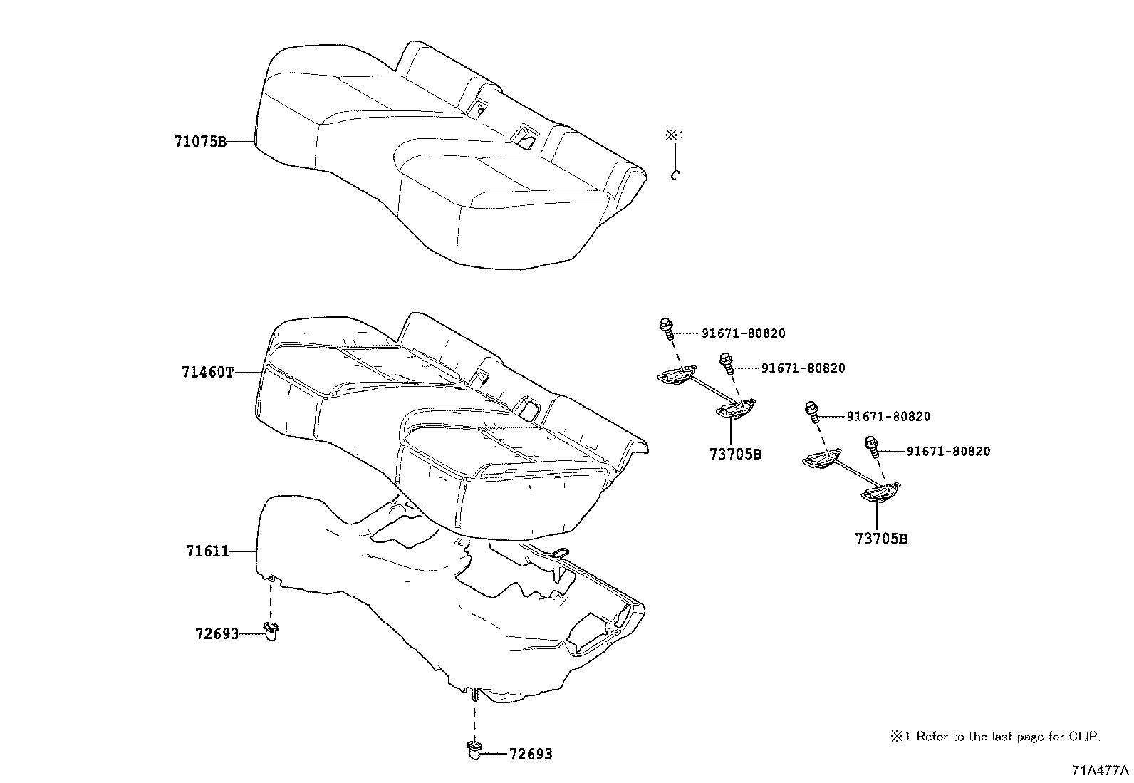 Rear Seat & Seat Track