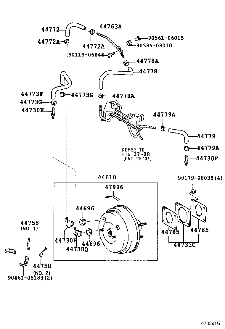 Brake Booster & Vacuum Tube