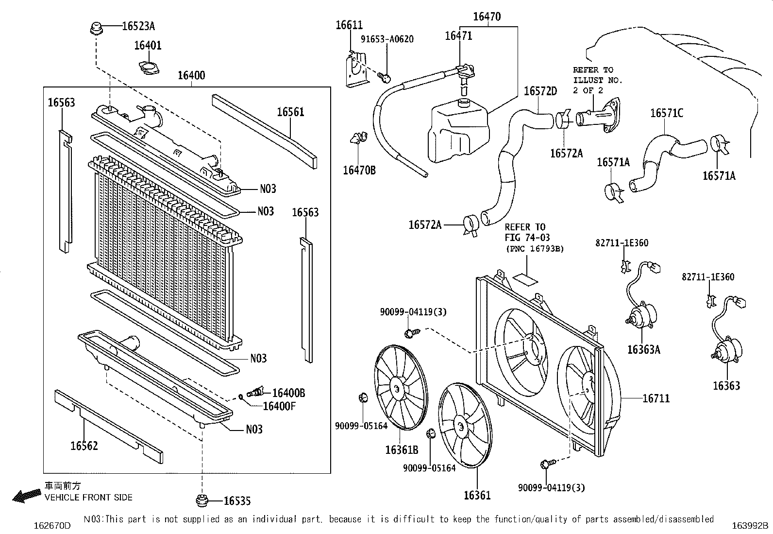 Radiator Water Outlet