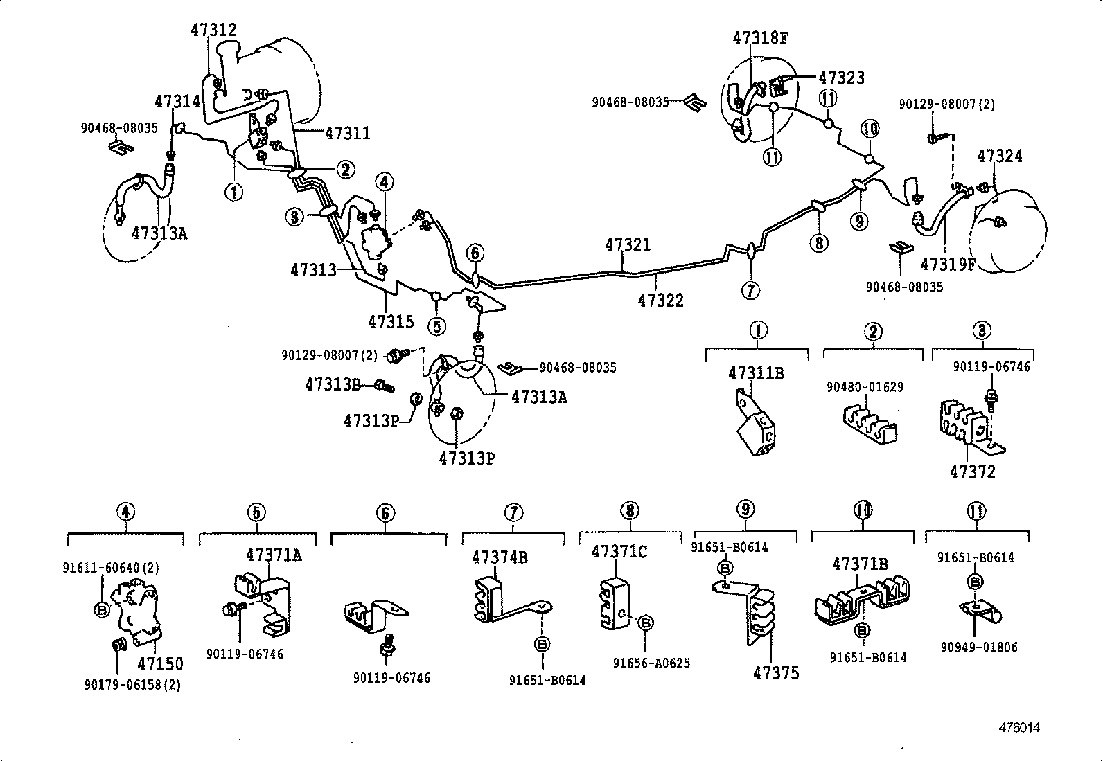 Brake Tube Clamp