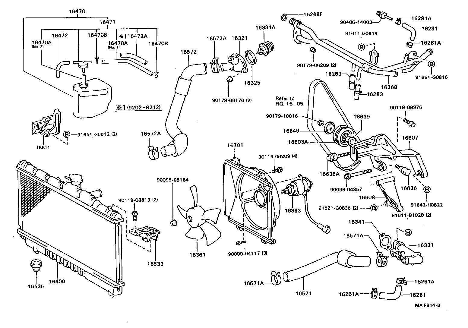 Radiator Water Outlet