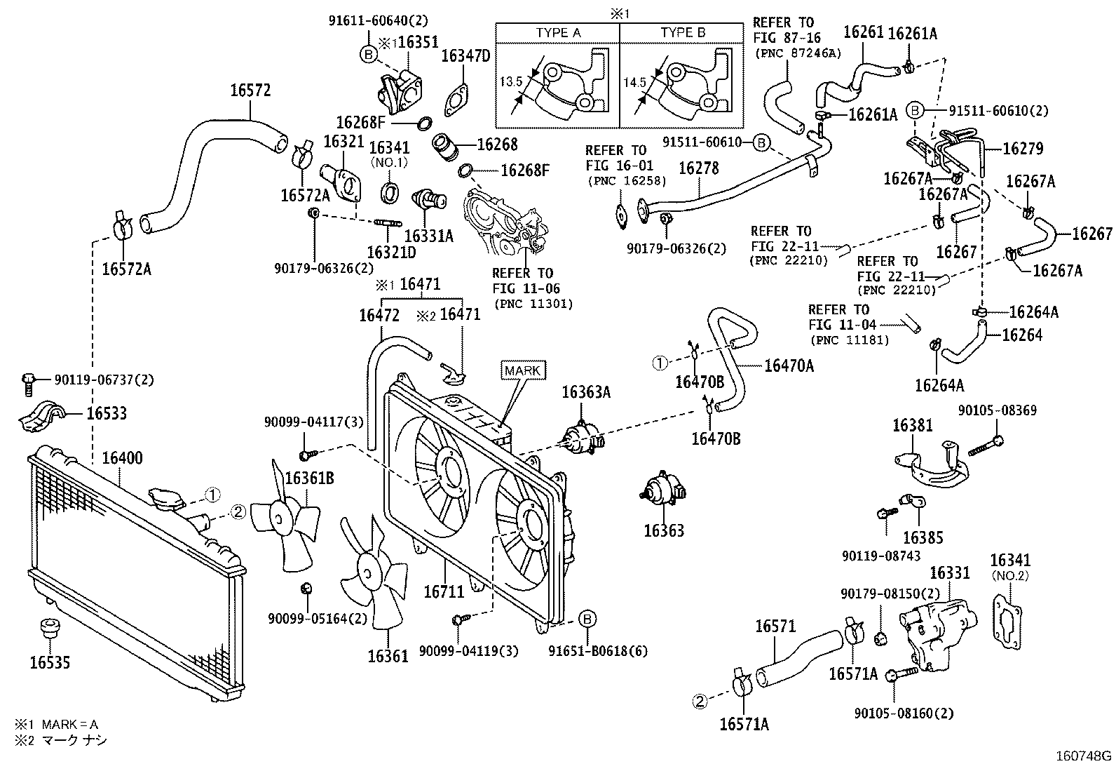 Radiator Water Outlet