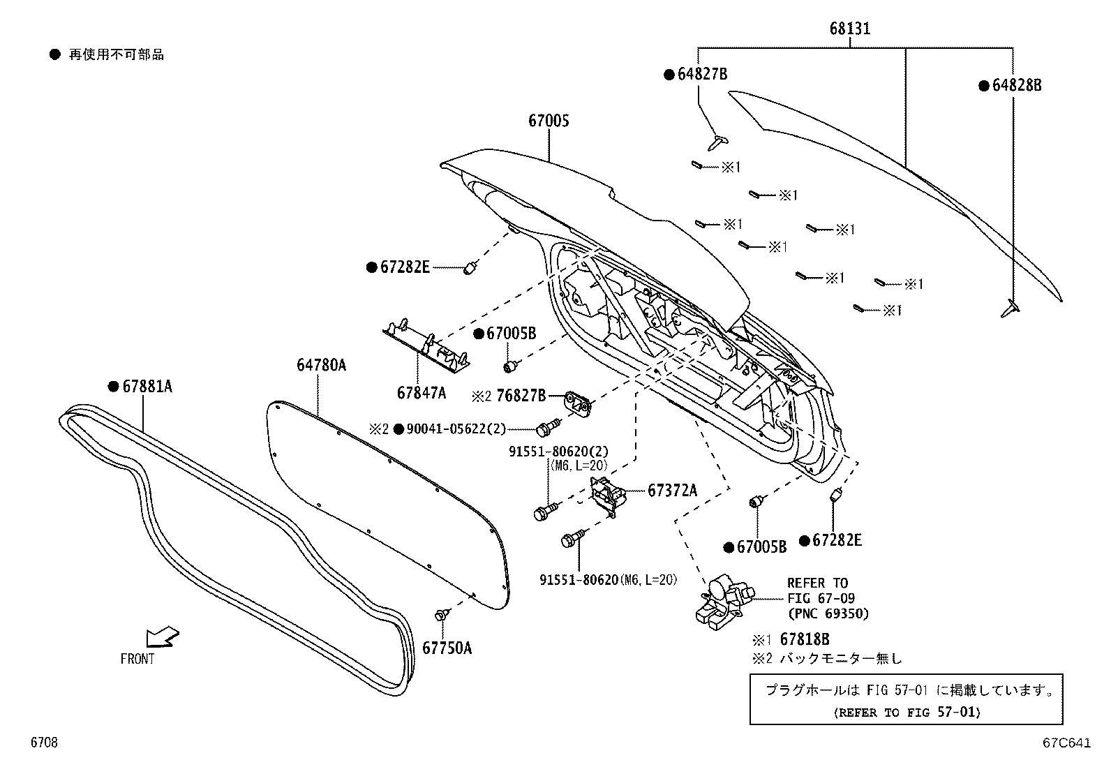 Back Door Panel Glass
