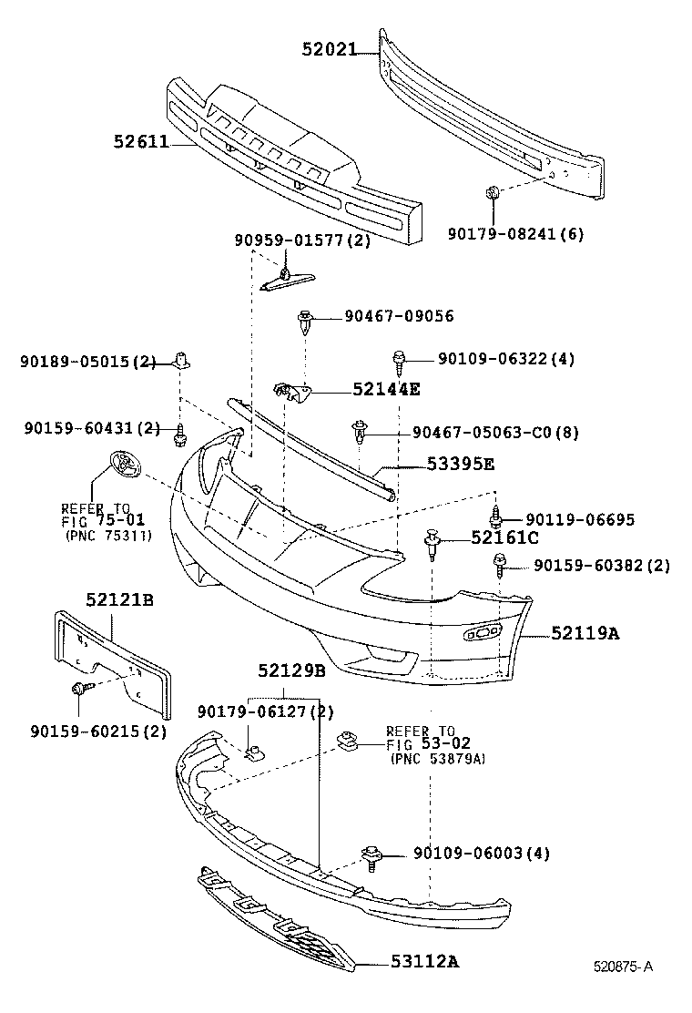 Front Bumper Bumper Stay