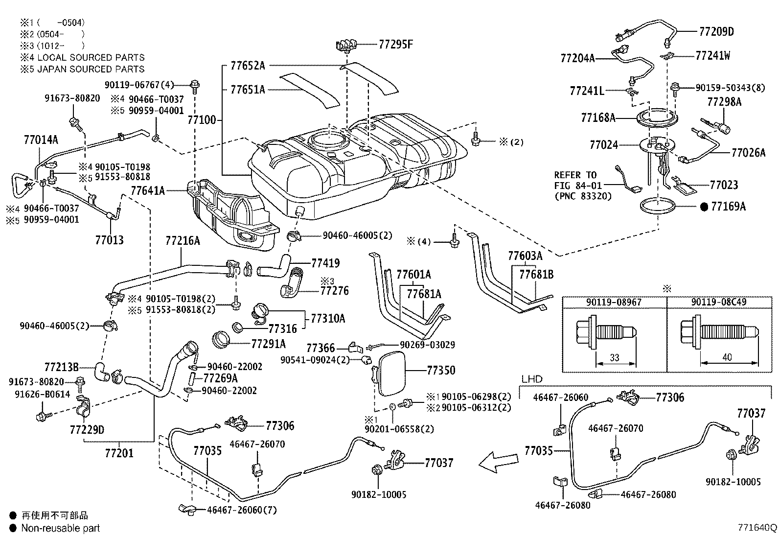 Fuel Tank & Tube