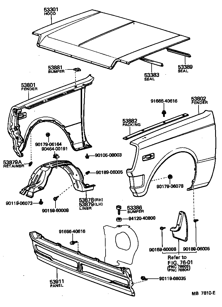 Hood & Front Fender