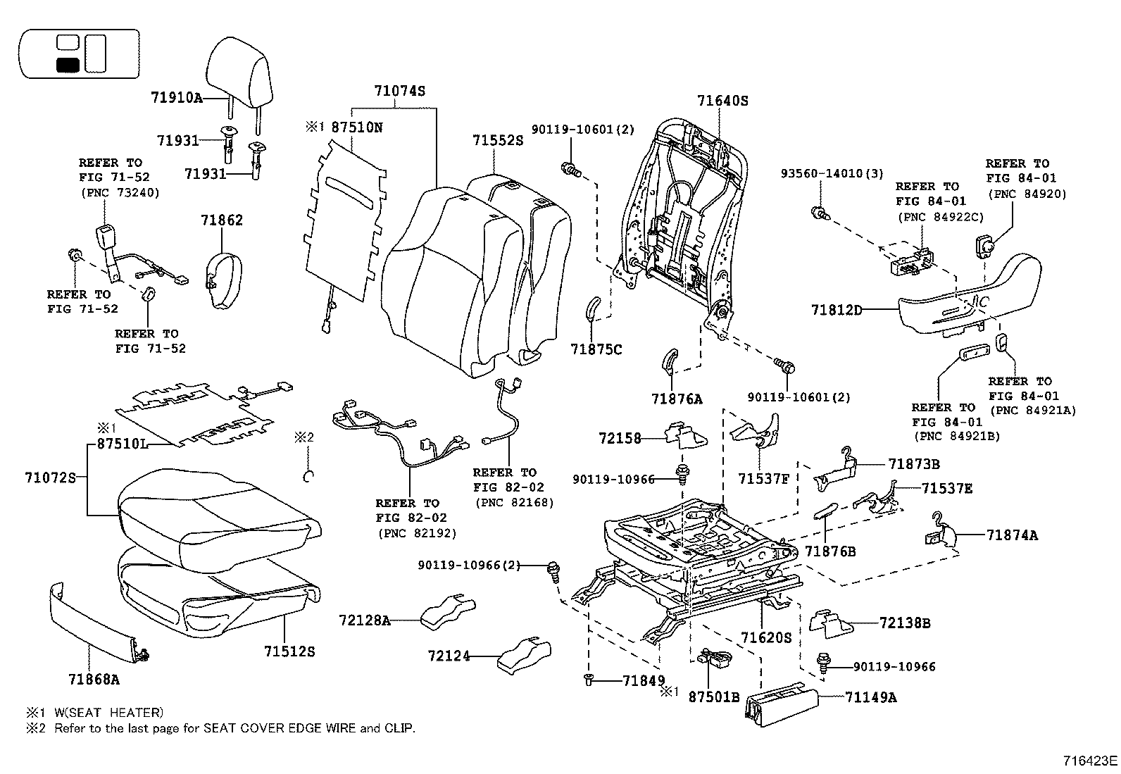 Seat & Seat Track