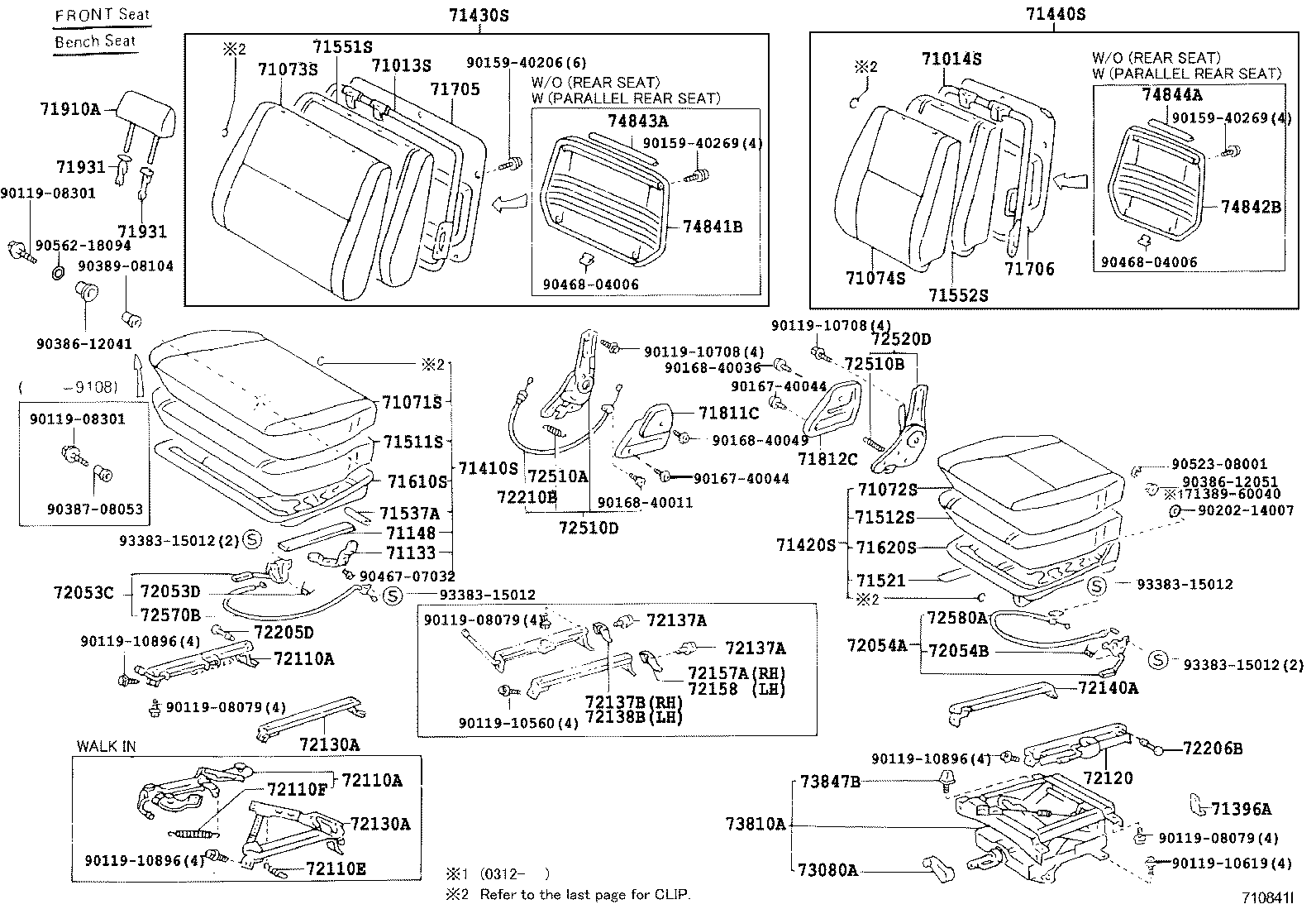 Seat & Seat Track