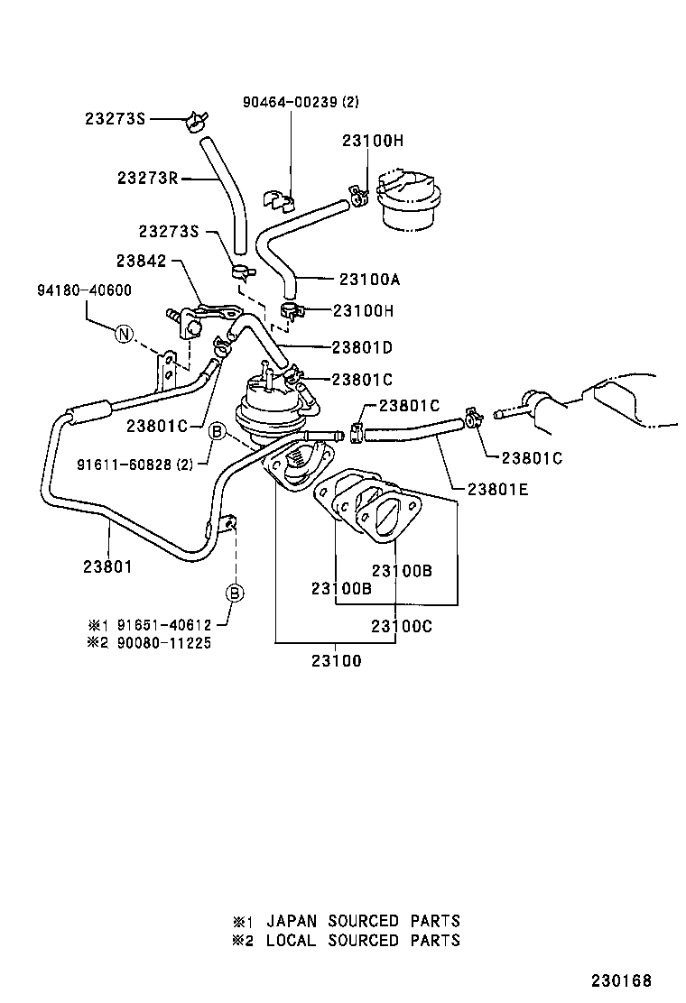 Fuel Pump & Pipe