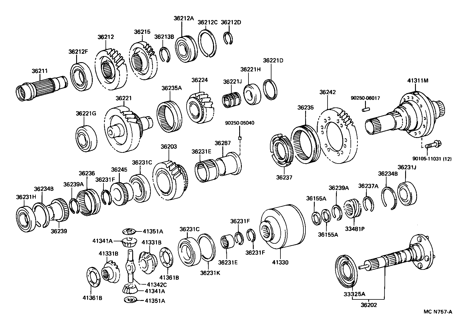 Transfer Gear