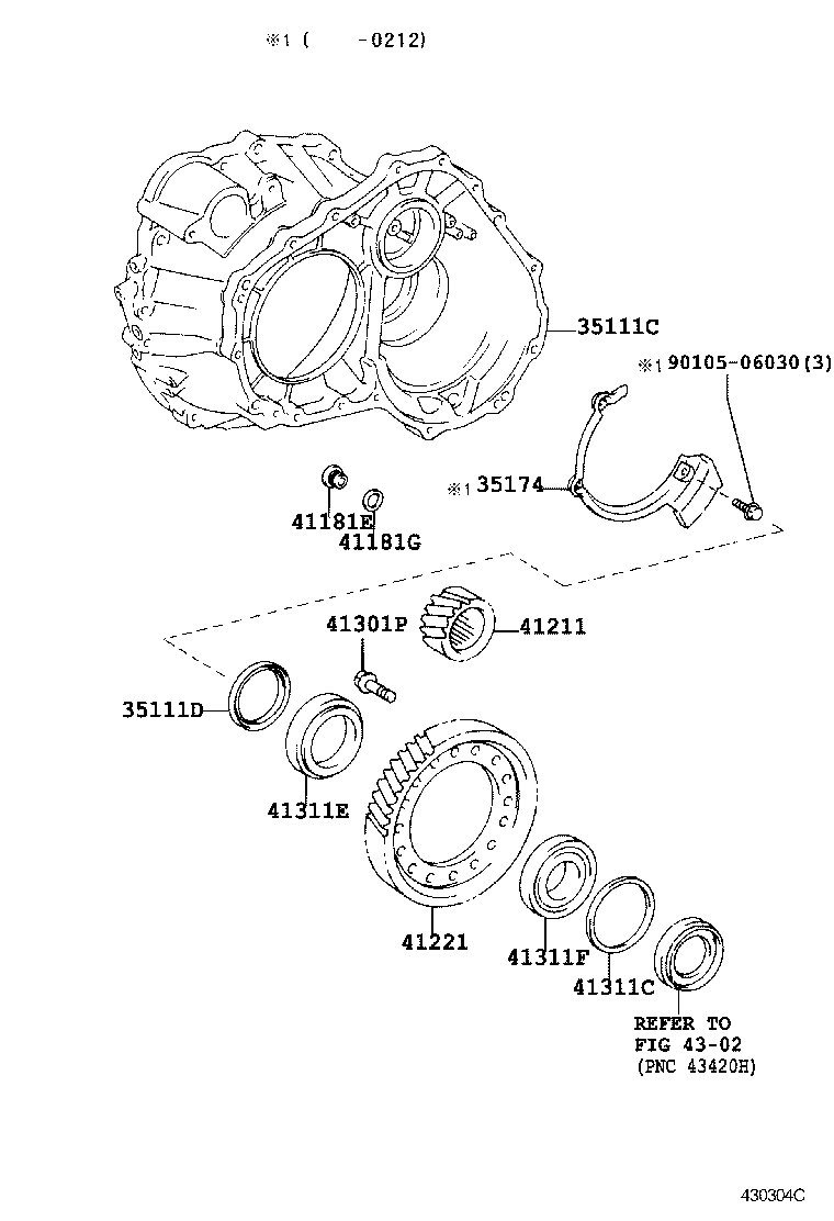 Front Axle Housing & Differential