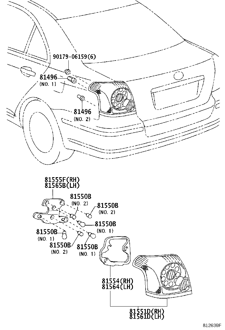 Lámpara combinada trasera