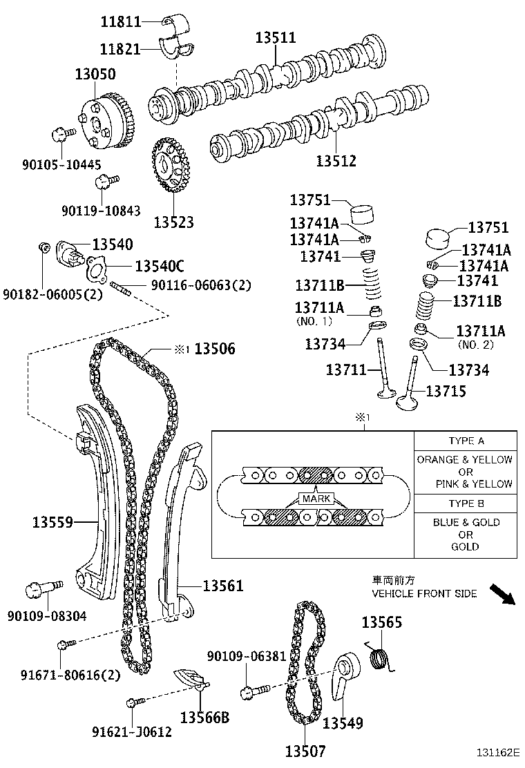 Camshaft & Valve