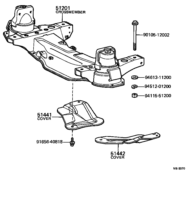 Suspension Crossmember & Under Cover