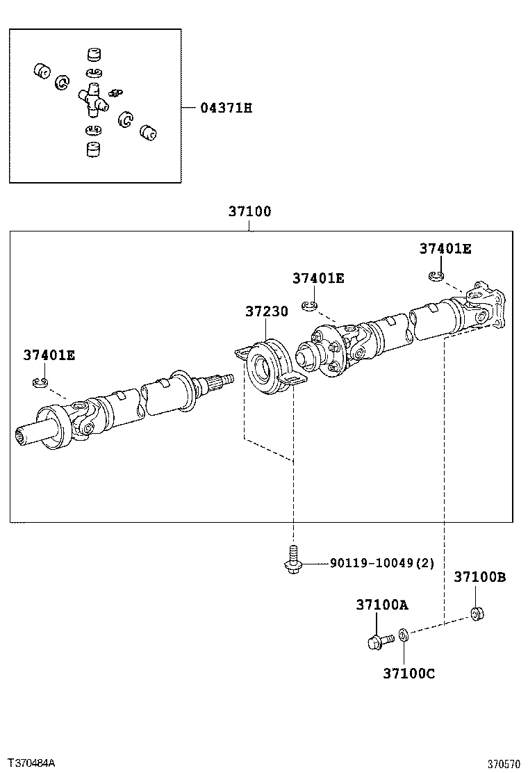Propeller Shaft & Universal Joint