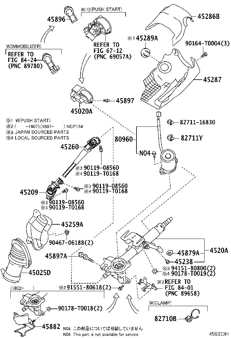 Steering Column & Shaft