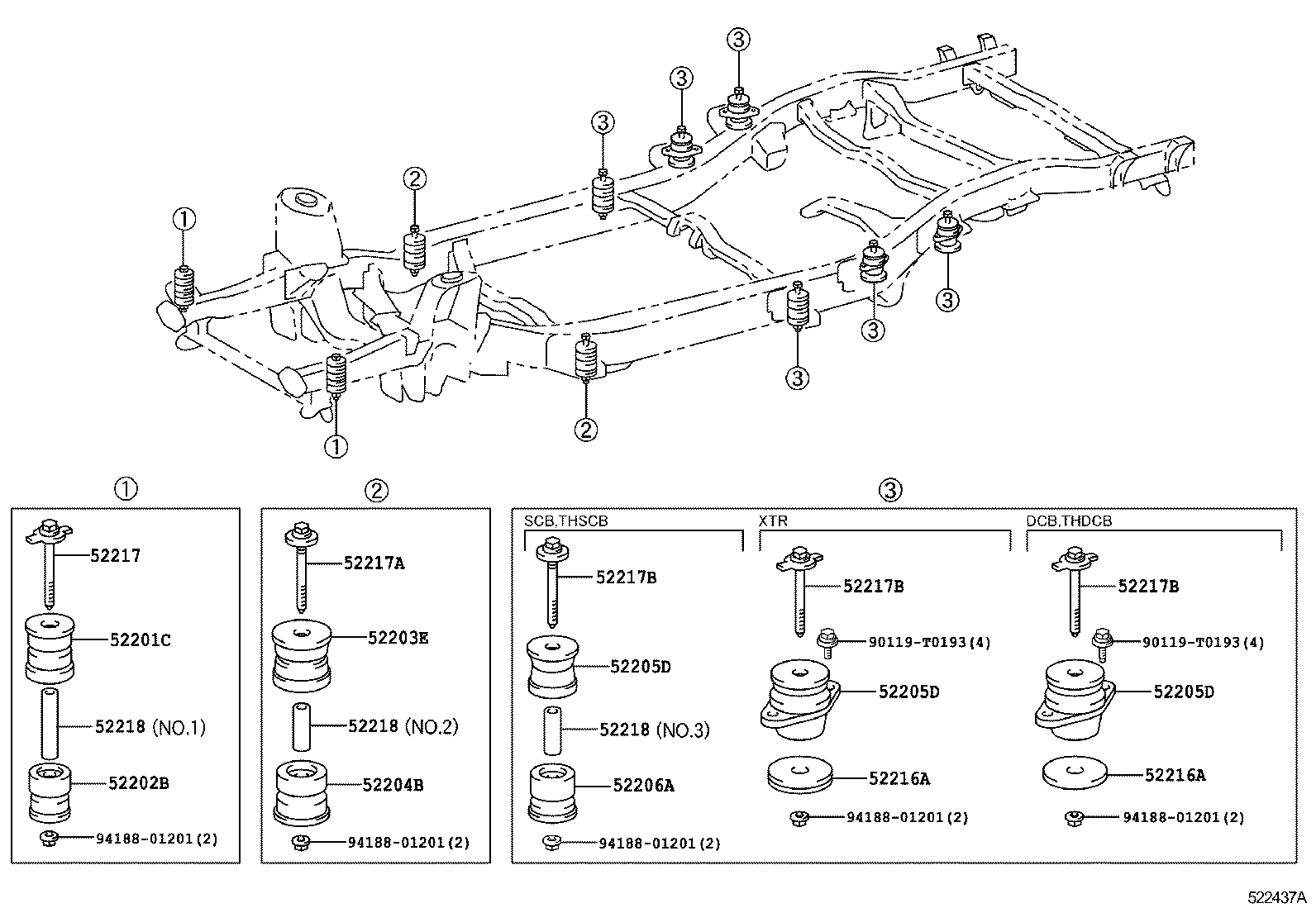 Cab Mounting & Body Mounting