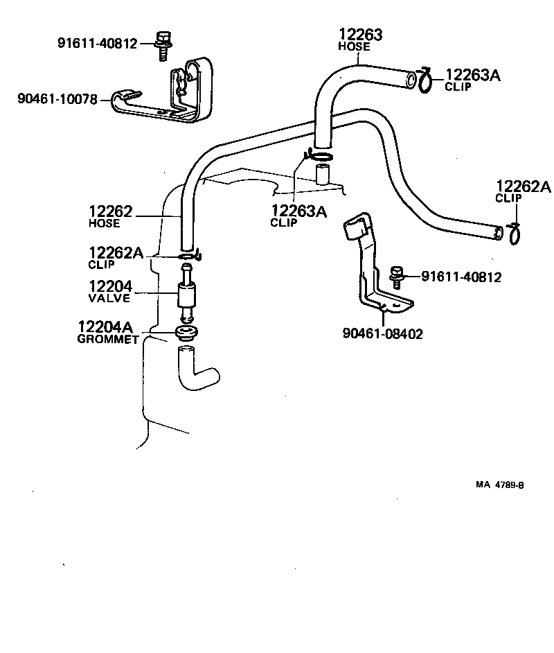 Manguera de ventilación