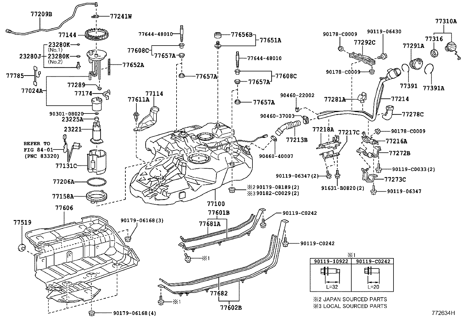 Fuel Tank & Tube