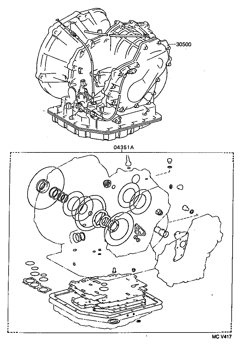 Transaxle Or Transmission Assy & Gasket Kit