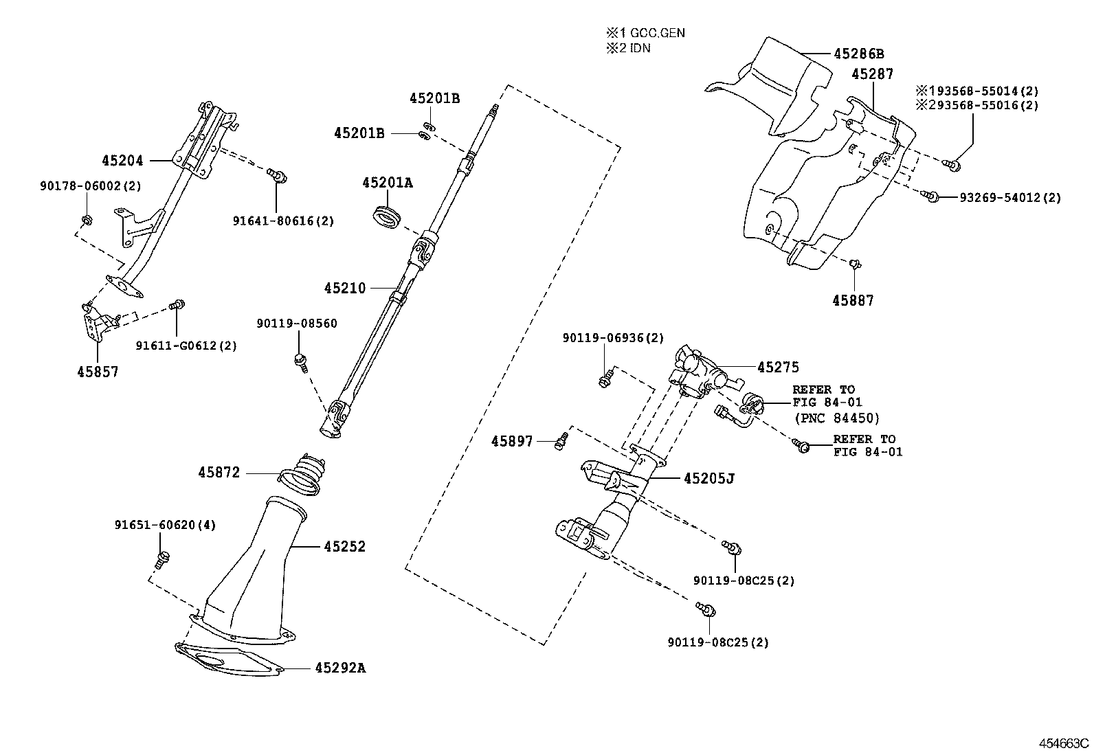 Steering Column & Shaft
