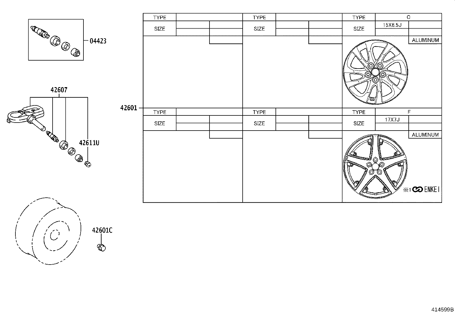 Tapa de rueda de disco