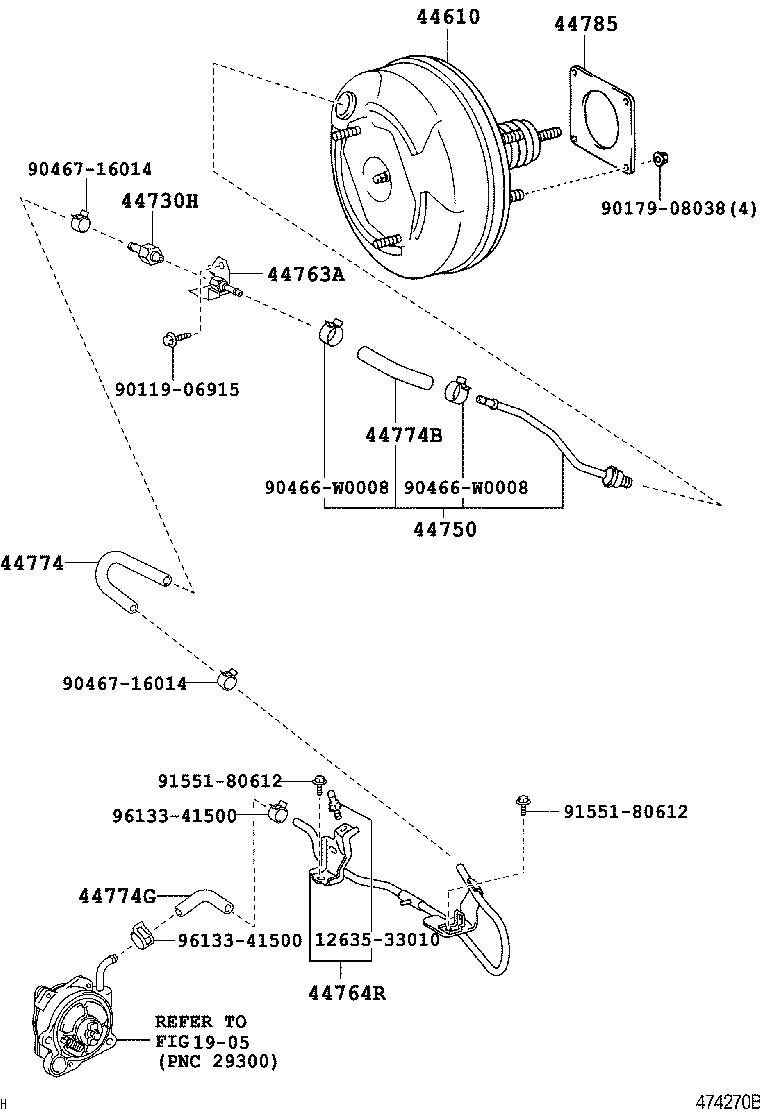 Brake Booster & Vacuum Tube