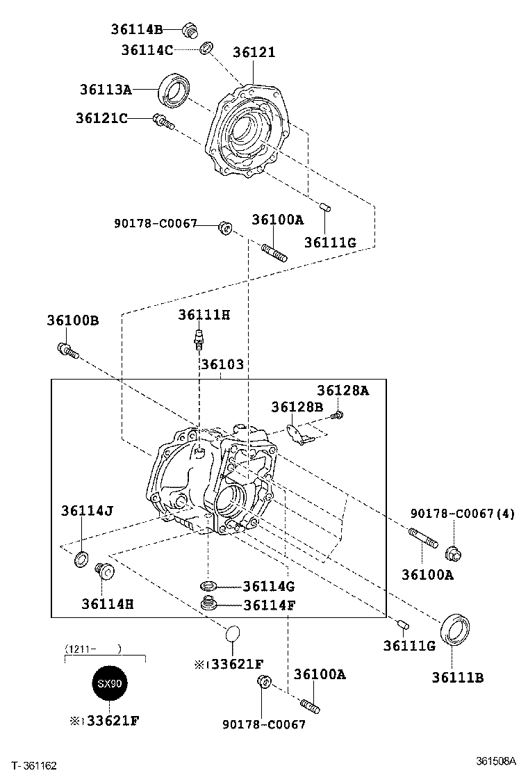 Transfer Case & Extension Housing