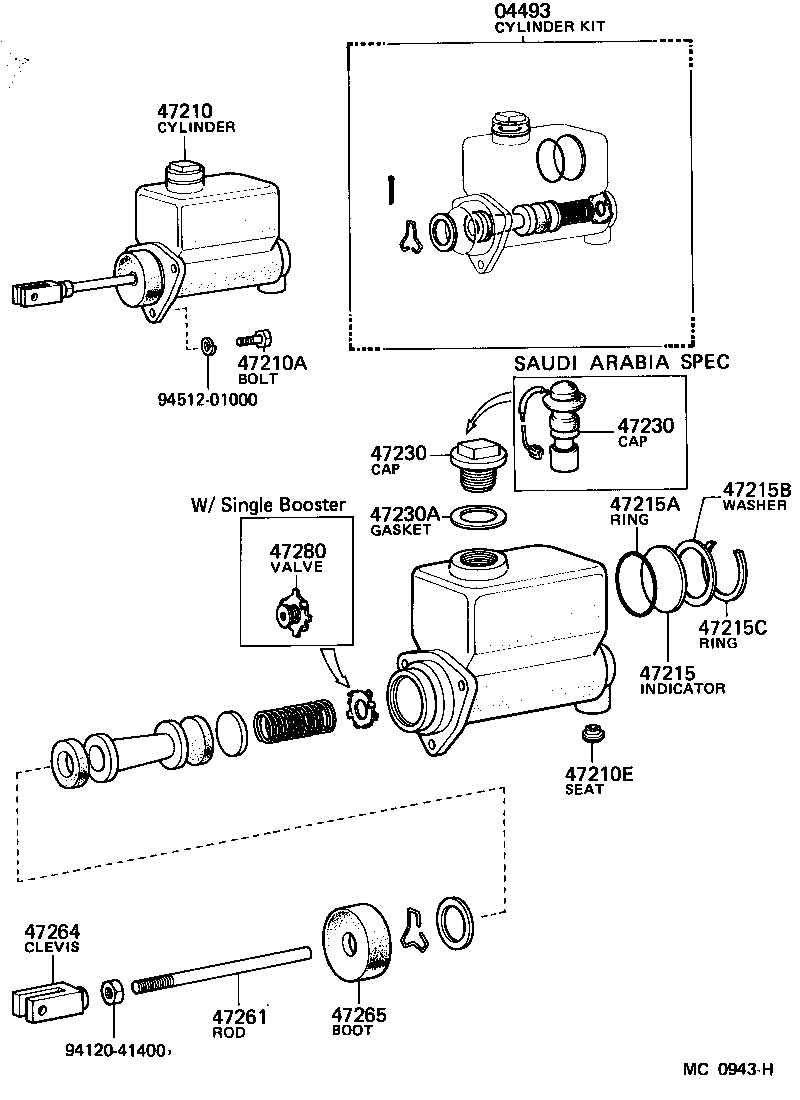 Brake Master Cylinder