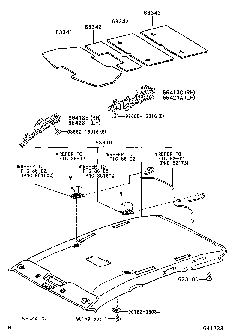 Headlining & Silencer Pad