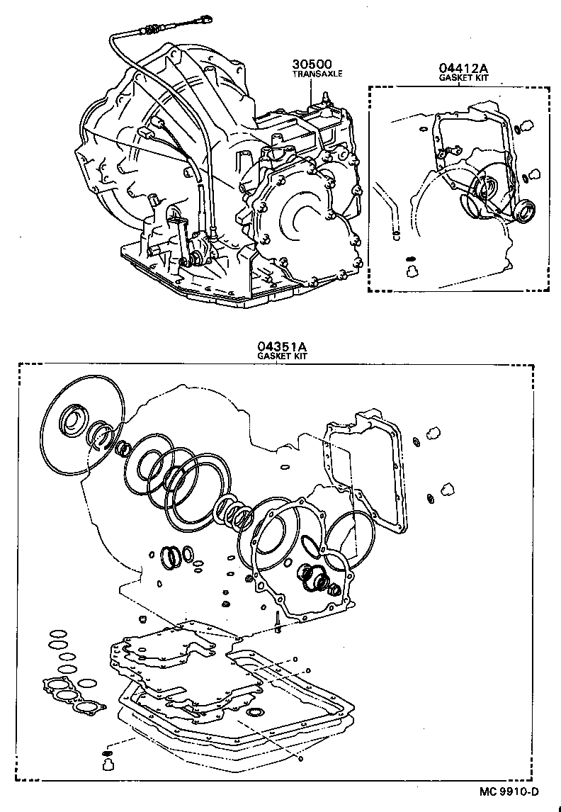 Transaxle Or Transmission Assy & Gasket Kit