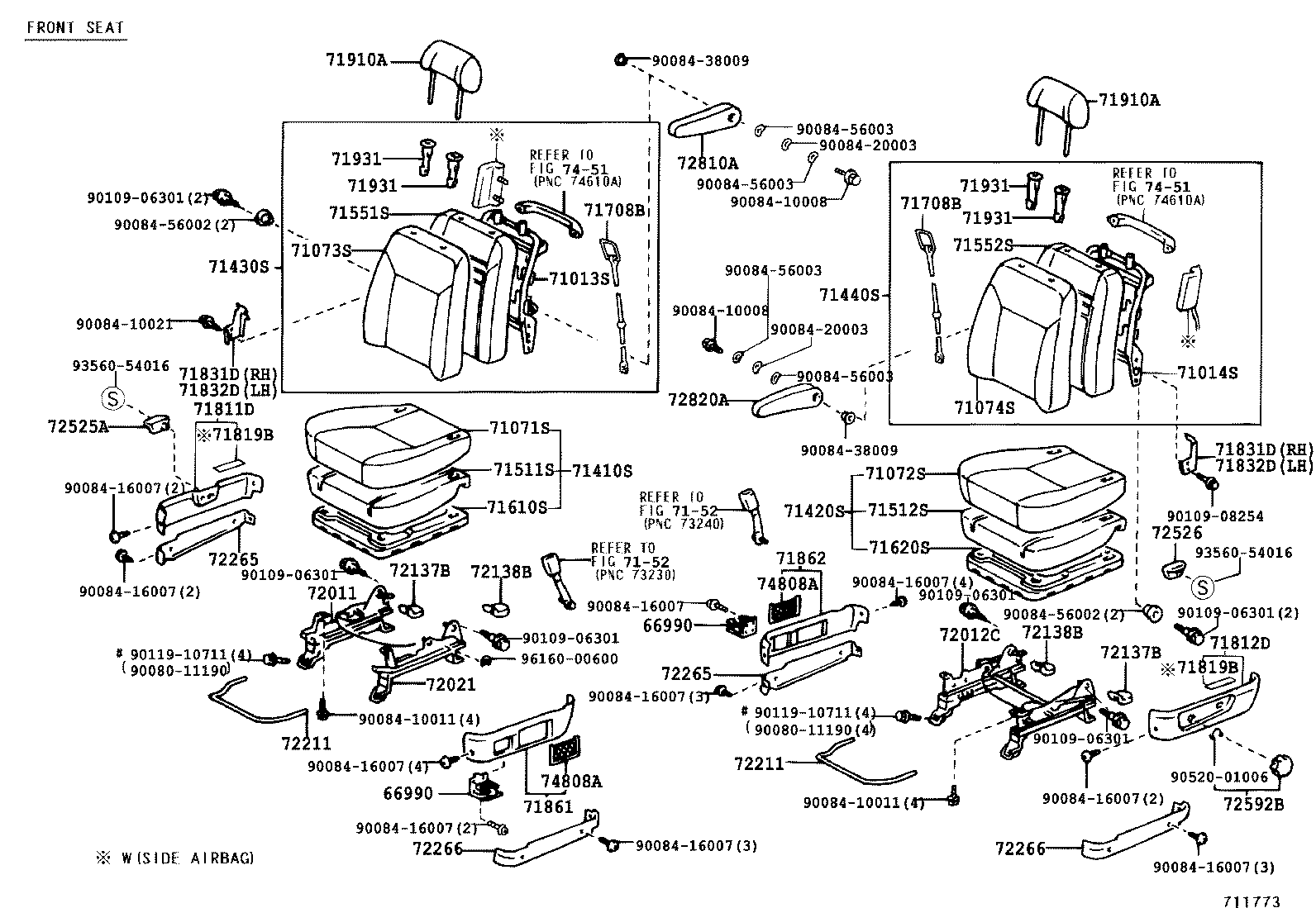 Seat & Seat Track