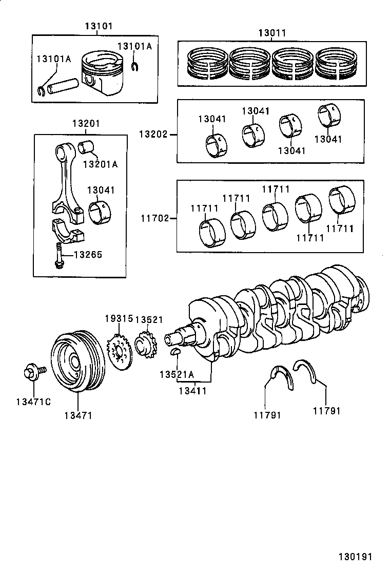 Crankshaft & Piston
