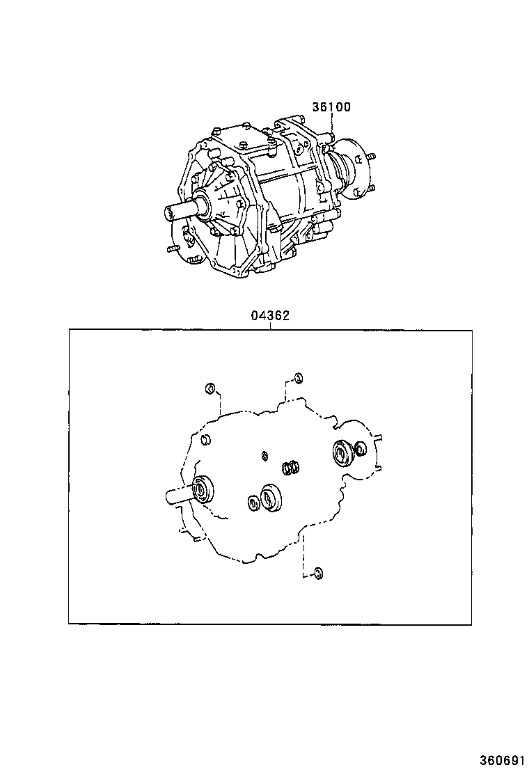 Transfer Assembly Gasket Kit