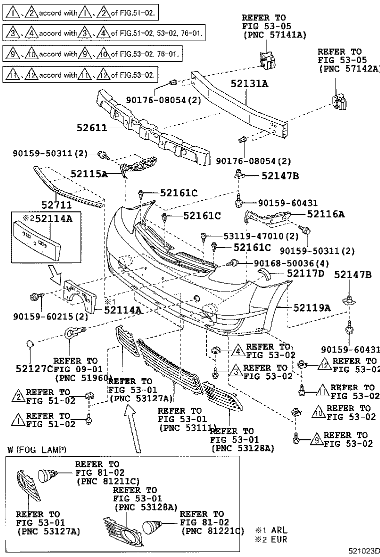 Front Bumper Bumper Stay