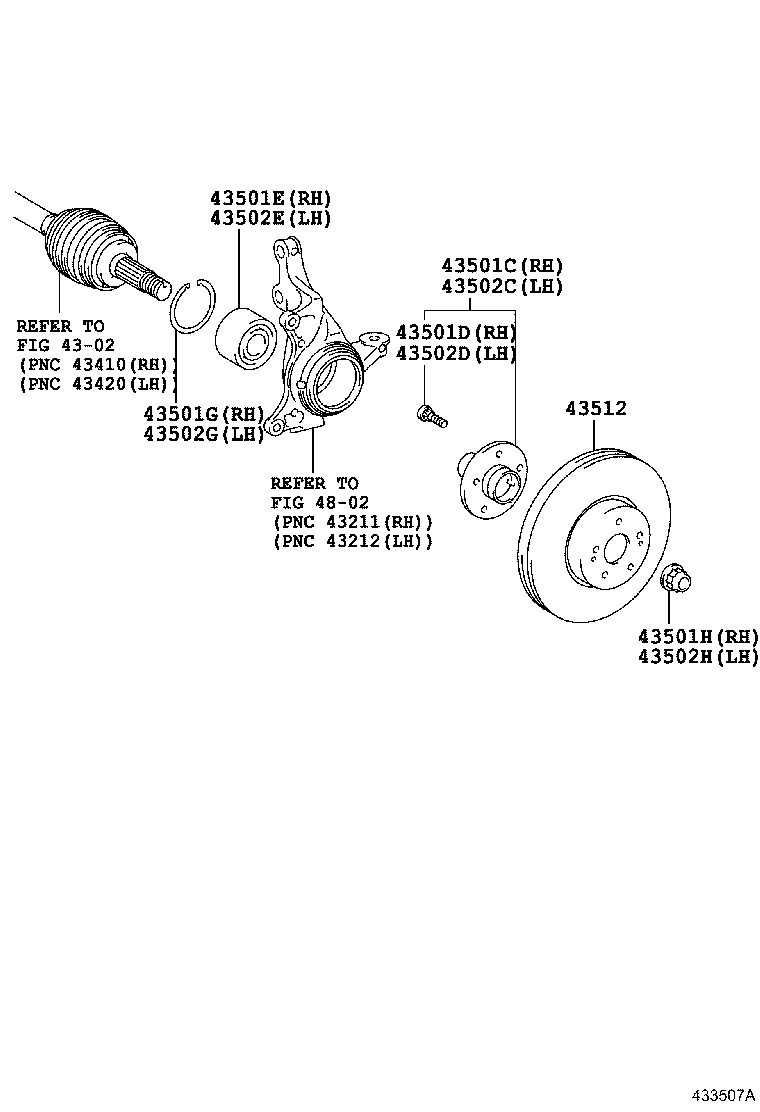 Front Axle Hub