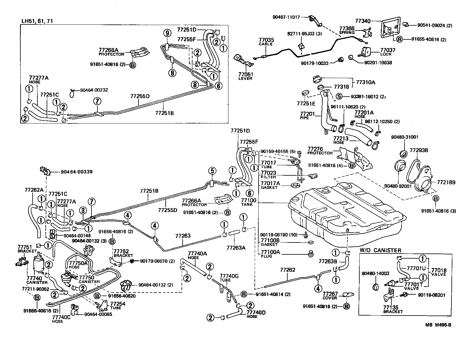 Fuel Tank & Tube