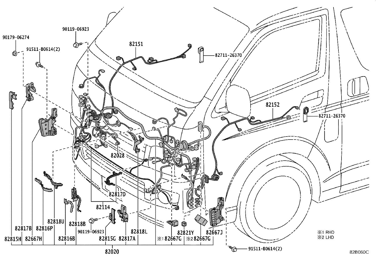 Wiring & Clamp