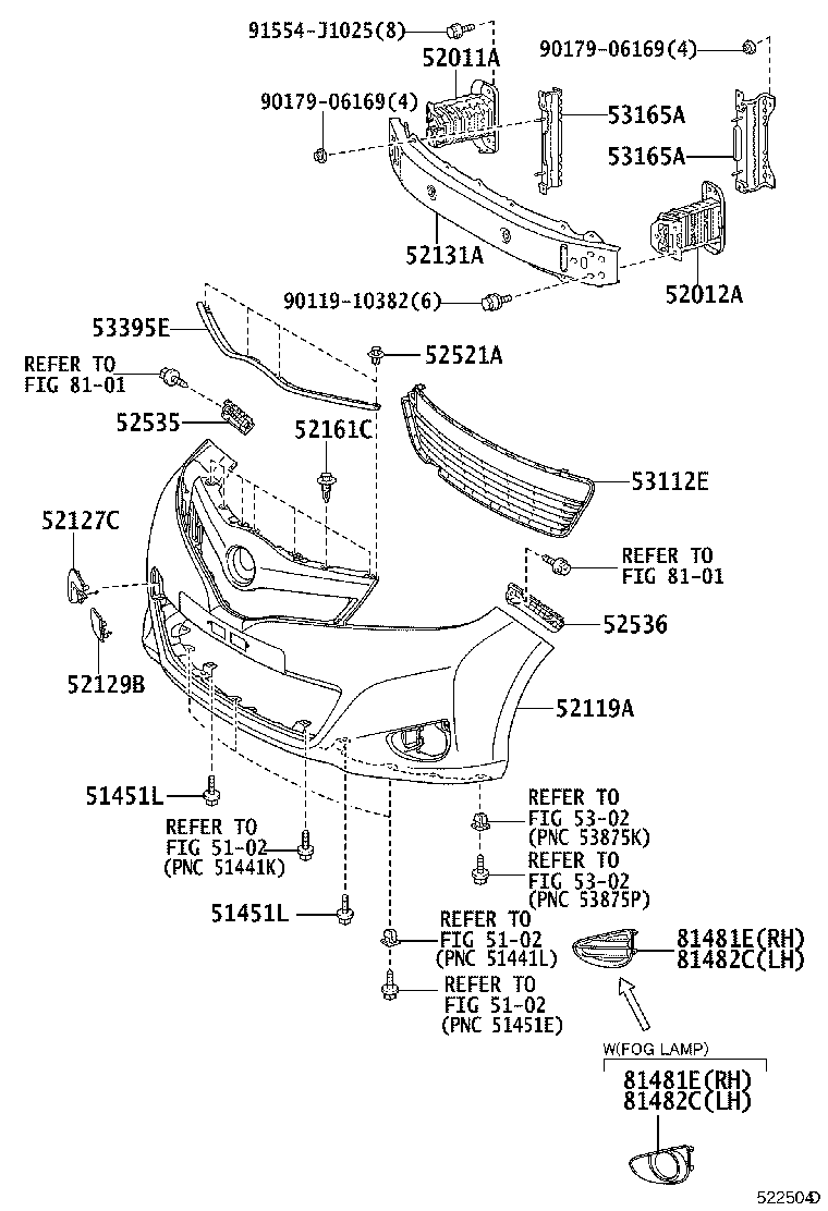 Front Bumper Bumper Stay