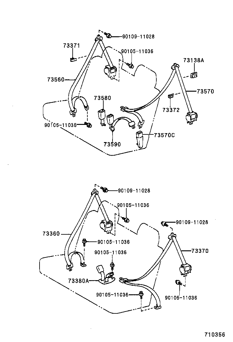 Seat Belt, Child Restraint Seat