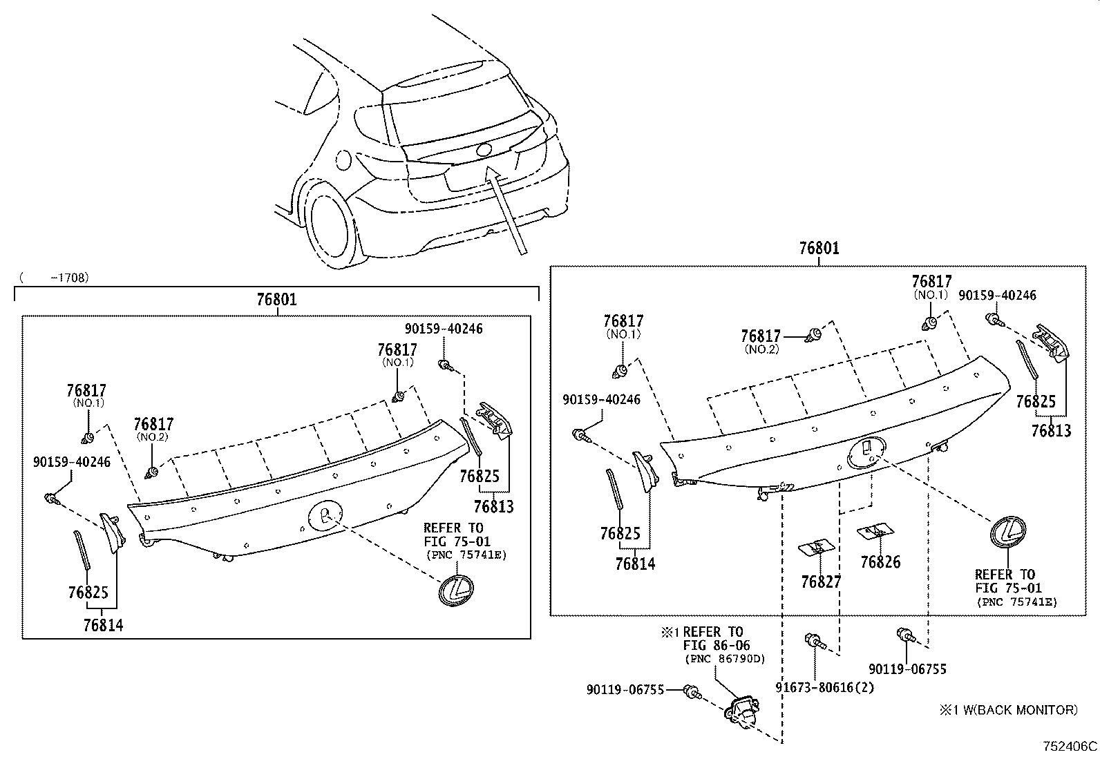 Rear Moulding