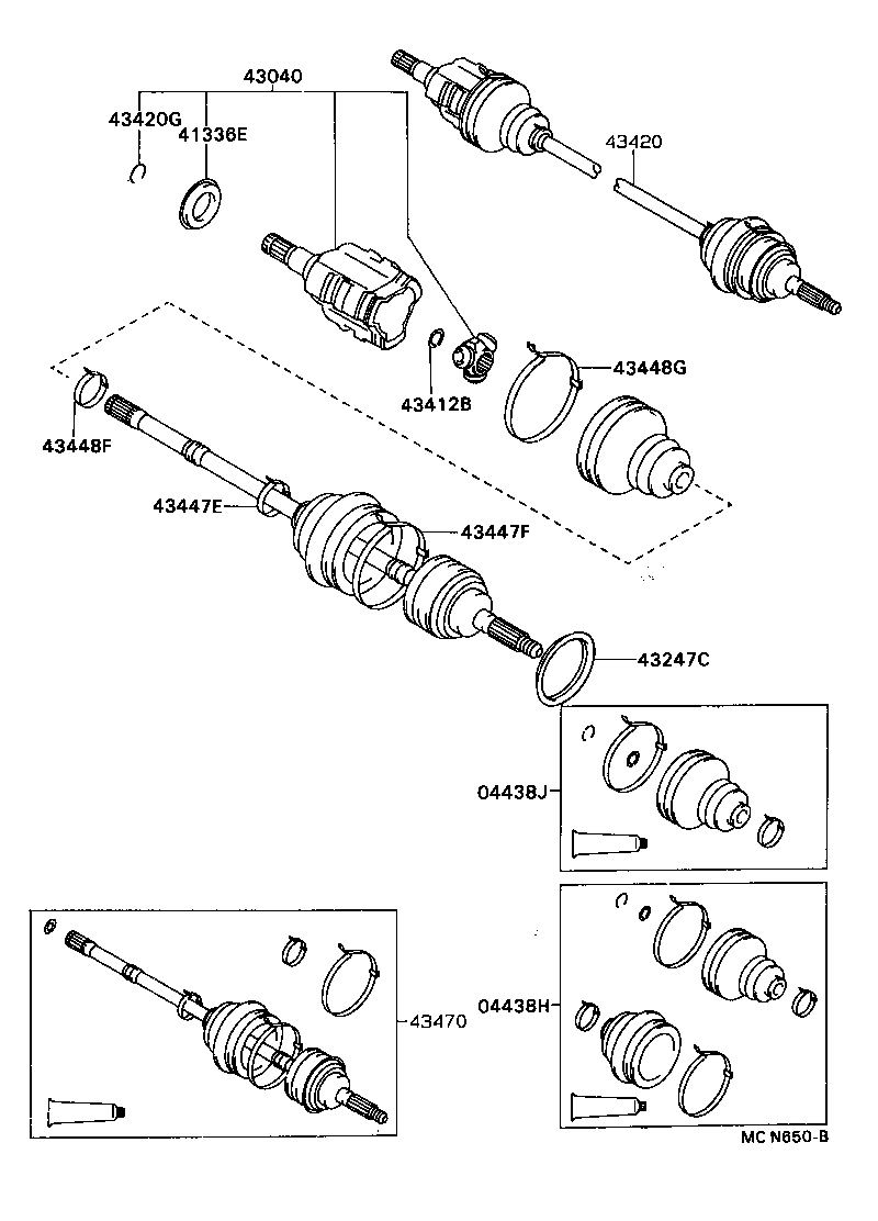 Front Drive Shaft