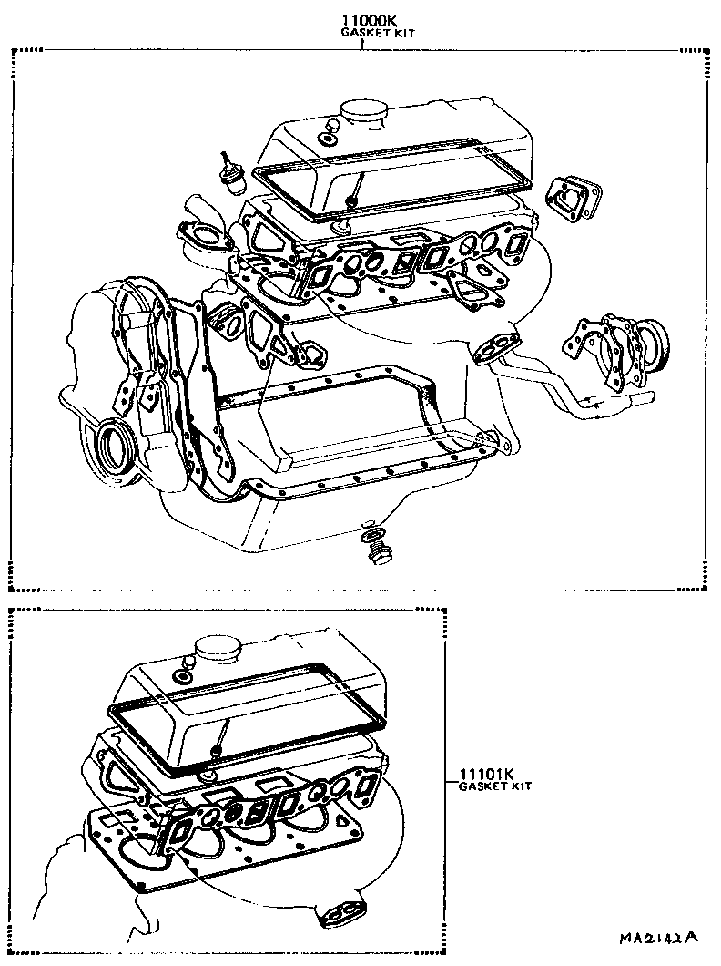 Engine Overhaul Gasket Kit