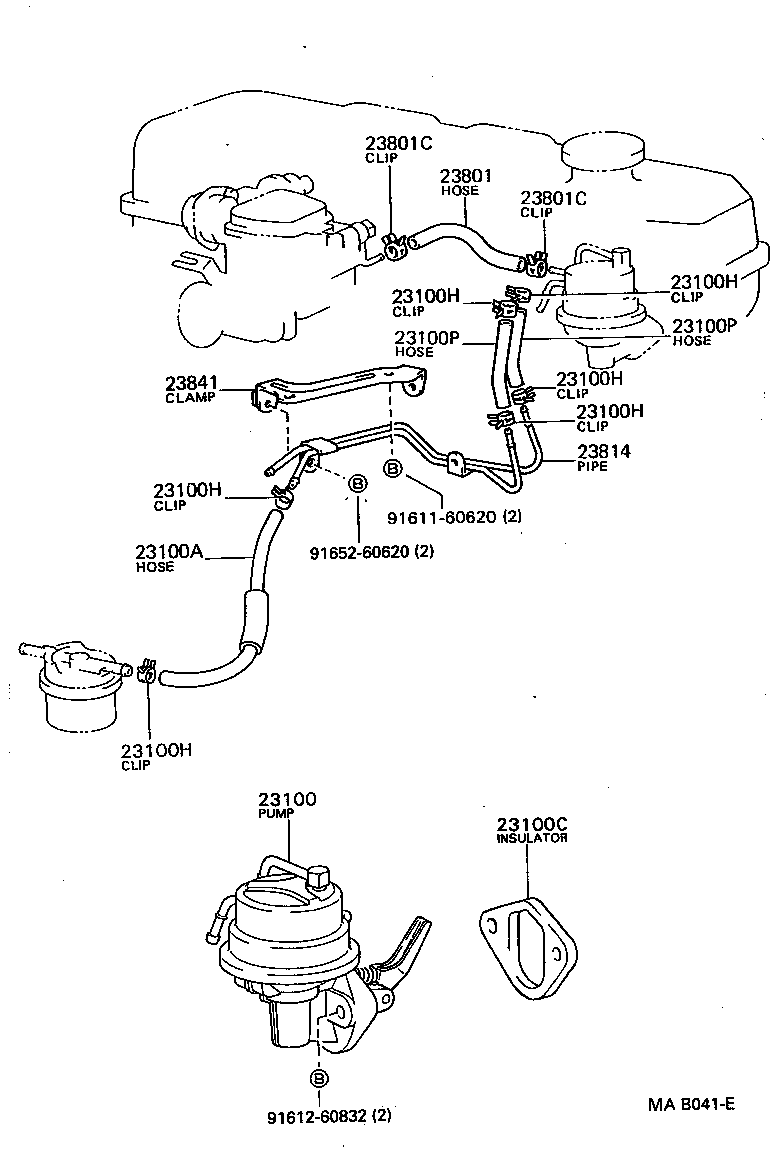 Fuel Pump & Pipe