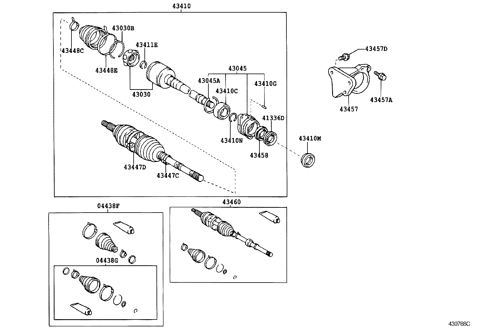 Front Drive Shaft