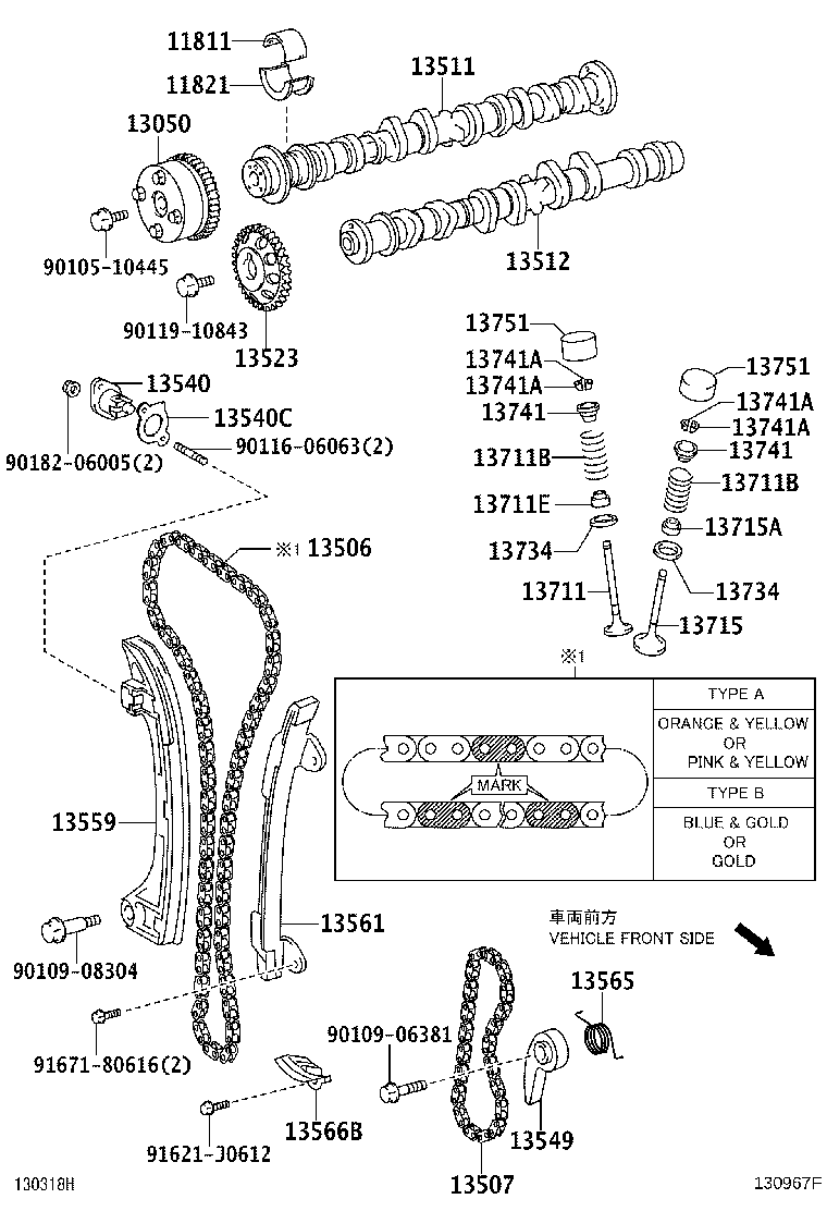 Camshaft & Valve
