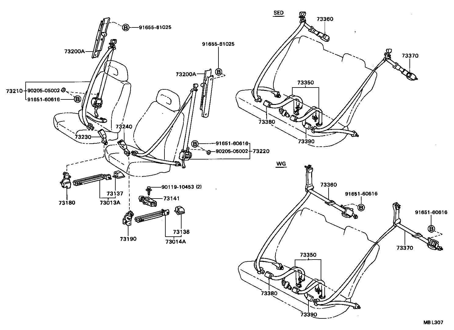 Seat Belt, Child Restraint Seat