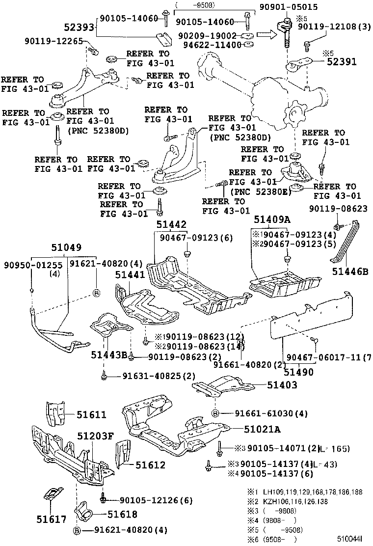 Suspension Crossmember & Under Cover