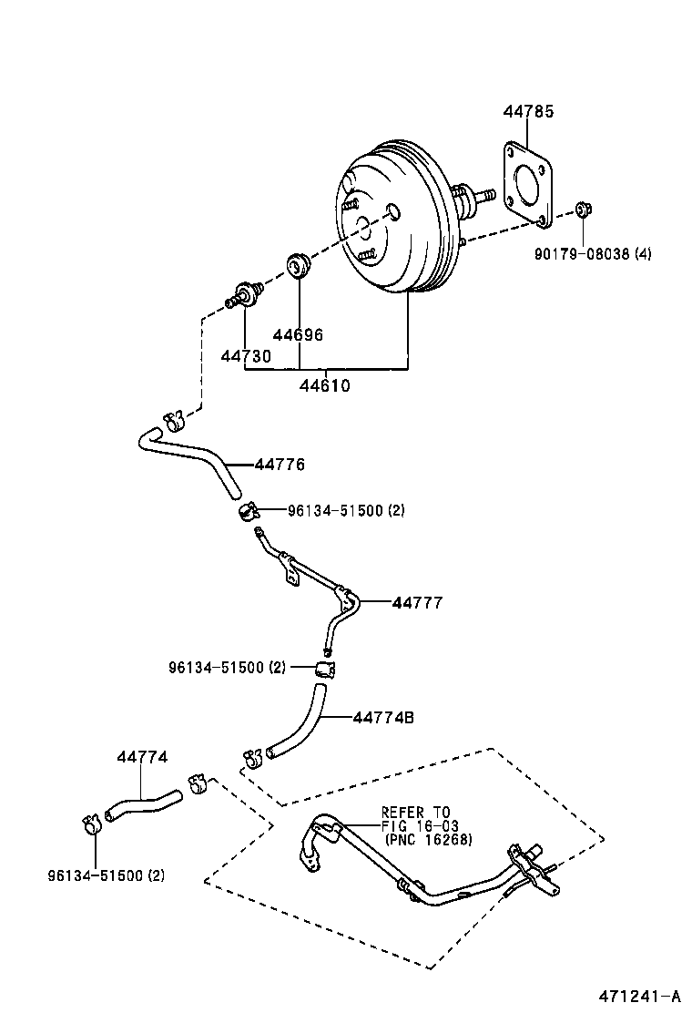 Brake Booster & Vacuum Tube